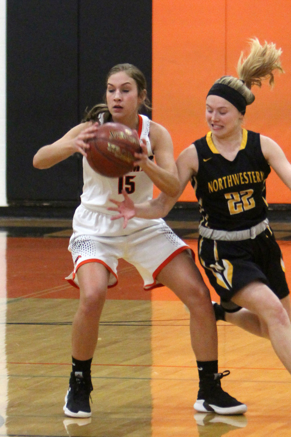 Northwestern at Bloomer girls basketball 2-1-19